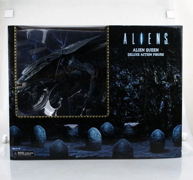 1" 38 см Высокое качество Aliens Predater NECA Xenomorph Alien Blue queen Mother ПВХ фигурка куклы Коллекционная модель игрушки