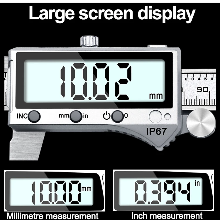 IP67 Bluetooth водонепроницаемый Цифровой точный штангенциркуль цифровой штангенциркуль из нержавеющей стали 0-150 мм