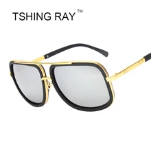 Platz flache Oberseite Sonnenbrillen Outdoor Mode Männer Frauen berühmte Marke Designer Superstar Sonne tragen Brille männlich weiblich Brillen Schattierungen