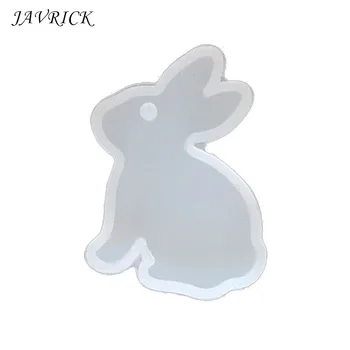 

DIY Rabbit Cat Silicone Resin Molds Animal Pendant Necklace Jewelry Mold Tools
