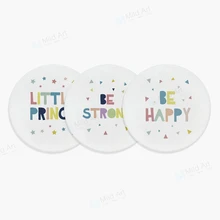 Милые детские красочные алфавитные цитаты керамические накладки скандинавские милые звезды художественные детские подарки креативные домашние аксессуары для кухни с барной стойкой коврик