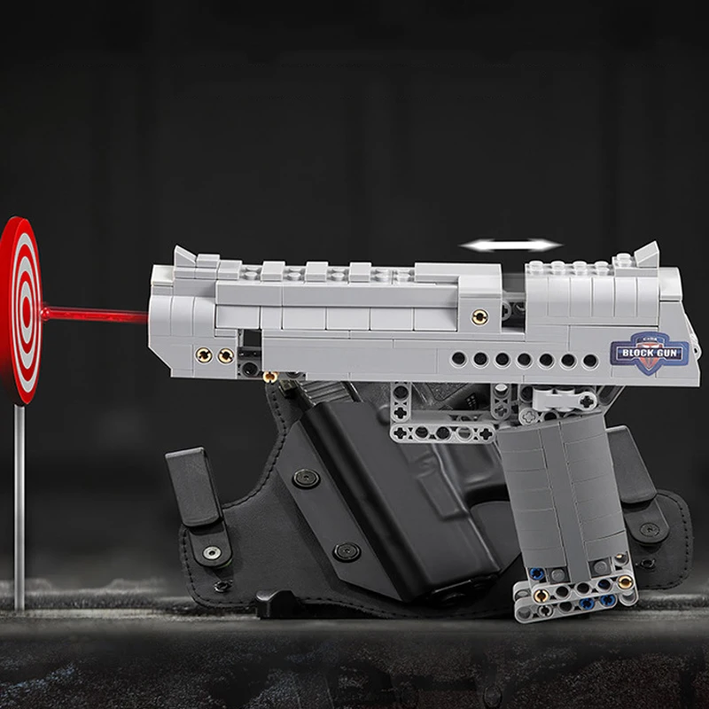 

Playerunknown's Battlegrounds toy gun SWAT Weapon Gun Desert Eagle DIY Building Blocks guns Kits Bricks Toys For Kids boys Gifts