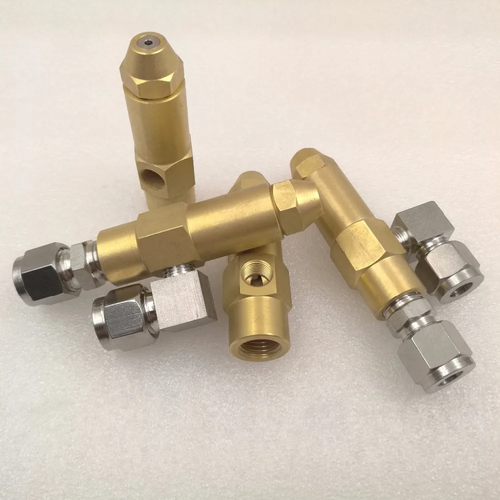 

Siphon waste oil burner nozzle,waste burner oil jet nozzle,air atomizing nozzle