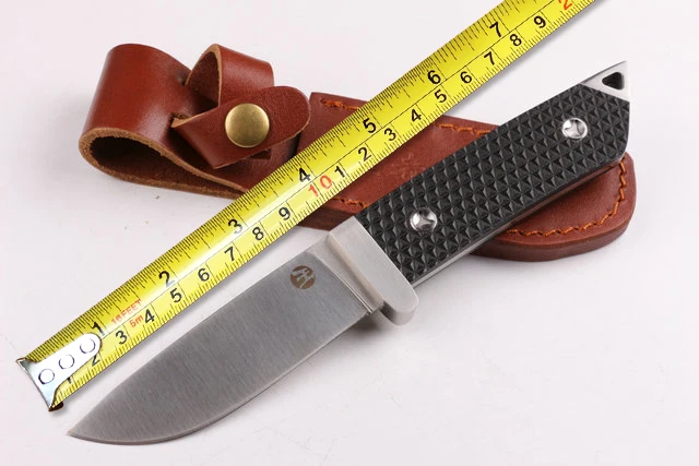 

D2 Hunting Fixed Blade Knife G10 Handle Small Camping Tactical Knife,Survival EDC Tools,Straight Knives,Outdoor Tools