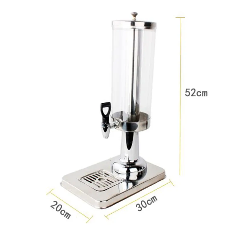 Нержавеющая сталь 3л диспенсеры для сока и напитков с подставкой камера льда Серебряный контейнер для воды баночка для напитков пивная бочка буфет сервировка