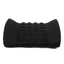 TOYL черная Автомобильная поясничная Осанка Поддержка электрическая массажная подушка 12 В