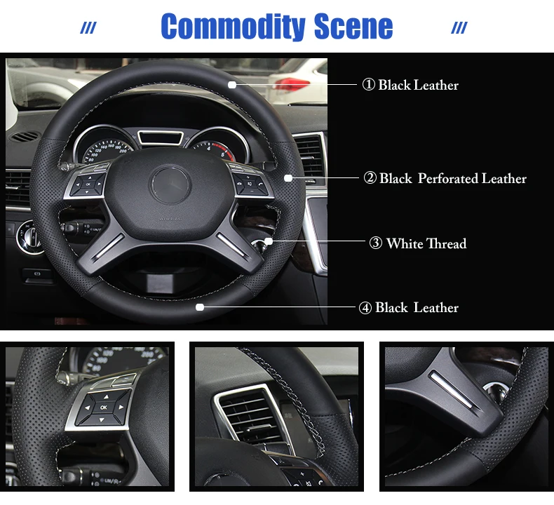 for Mercedes Benz ML350 steering wheel covers