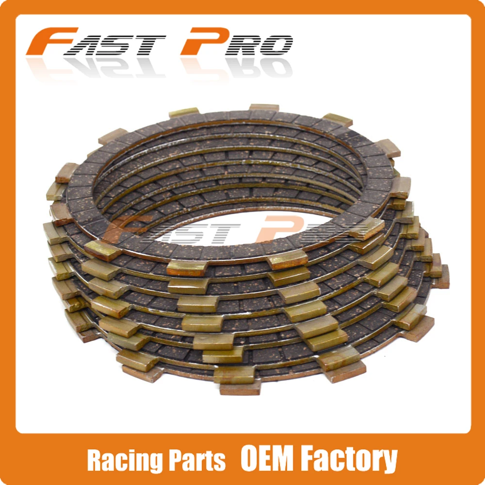 Clutch Disc Friction Plates Set 8pcs for YZF R6 YZF R6 99 05 00 01 02