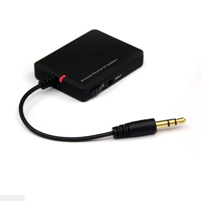 Wireless Bluetooth 4.0 Audio Stereo Music Receiver 3.5mm Car Aux Adapter A2DP USB Charging Built in Rechargeable Battery #30NT08 (4)
