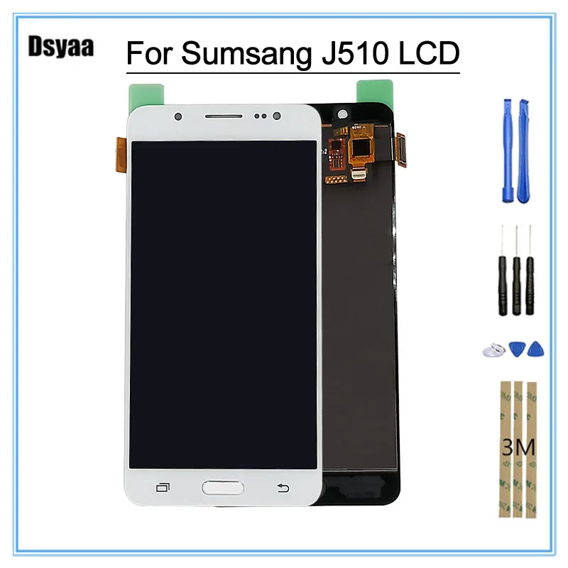 5 2-дюймовый ЖК-дисплей для SAMSUNG Galaxy J5 2016 J510 J510F J510FN J510M ЖК-сенсорный экран