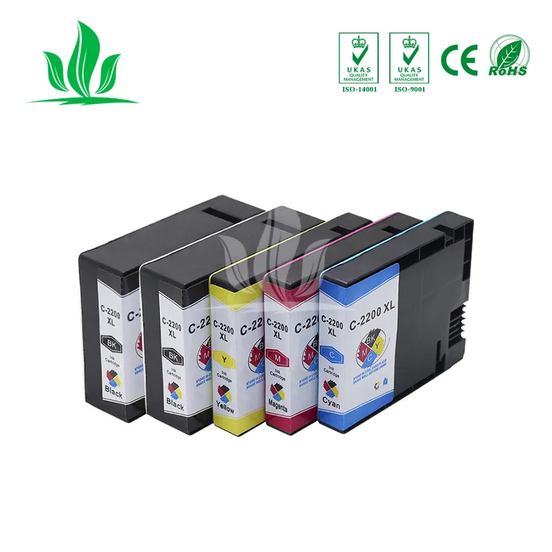 5 шт. 2200XL совместимый PGI2200 XL PGI-2200XL картридж для принтера Canon MAXIFY iB4020 MB5020 MB5320 |