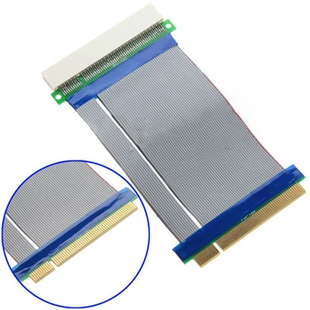 

2pcs 32 Bits Flexible PCI Riser Cable Adapter Extension Converter