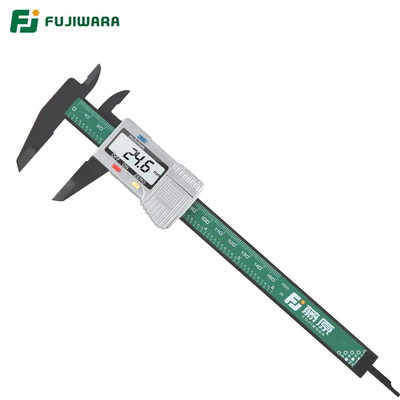 

FUJIWARA Digital Display Plastic Calipers Range 0-150mm Accuracy 0.1mm