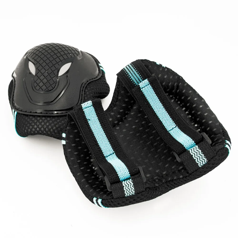 حار 6 قطعة/المجموعة التزلج مجموعة تروس واقية وسادات الكوع دراجة لوح التزلج الجليد تزلج الأسطوانة الركبة حامي ل الكبار الاطفال هدية