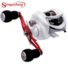 Sougayilang 18+ 1BB Рыболовная катушка сильная сила сопротивления 10 кг белый/черный правый/левша Карп рыболовные колеса рыболовное отслеживание Pesca