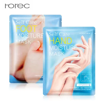 

Horec 2pair 35g Hand+Feet Mask Milk Whitening Moisturizing For Pedicure Dead Skin Cuticles Hand & Feet Care For All Skin People