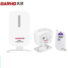 Darho устройство магазин дома Добро пожаловать колокольчик беспроводной инфракрасный ИК датчик движения дверной звонок дистанционное управление сигнализация входной дверной Звонок