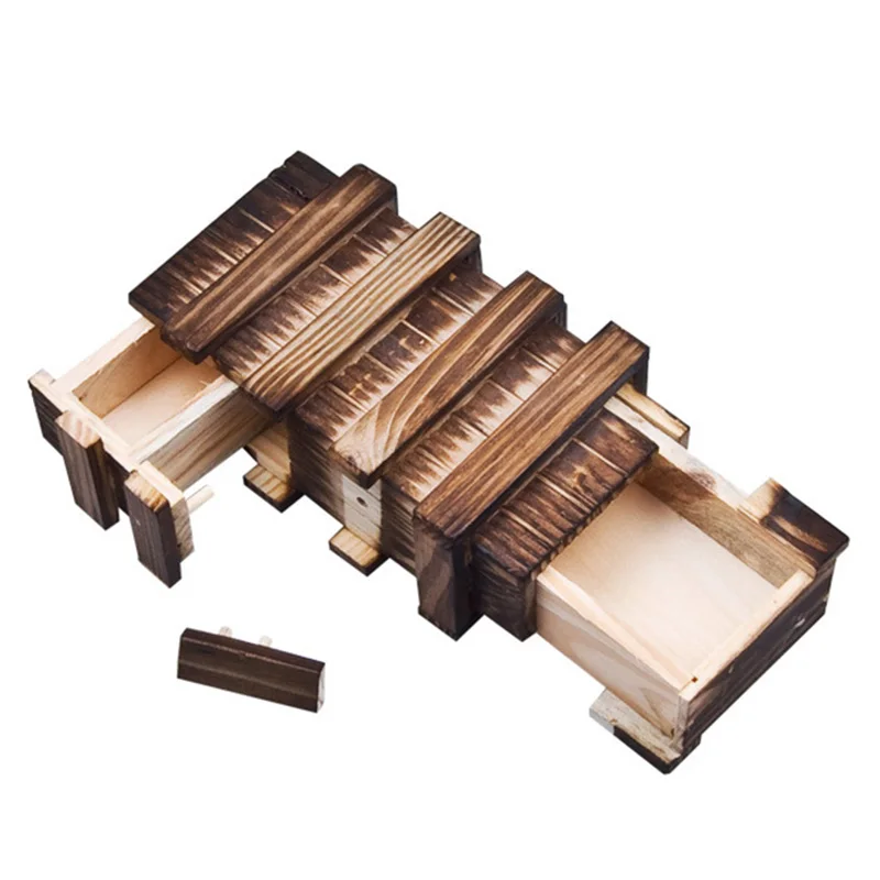 Buy Chinese Wooden Puzzle Box with Extra Secure Secret