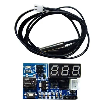 

NTC Development Board Temperature Measurement Sensor Transducer Monitor Deliver Sensing Module Onboard STM8S003F3-NTC