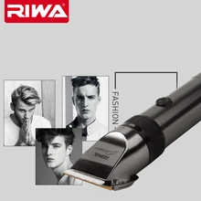 Electric Riwa Hair Trimmer Safety Hair Clipper Washable Shaver Trimmer Smooth Temper Shaving Sharp Razor Barber Stainless Steel