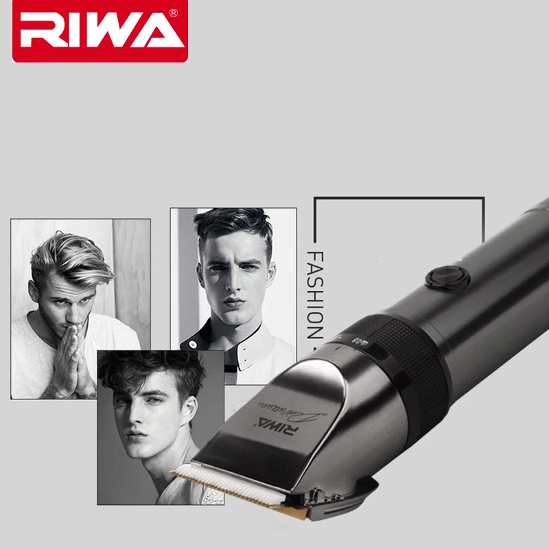Электрическая машинка для стрижки волос Riwa безопасная моющаяся бритва триммер