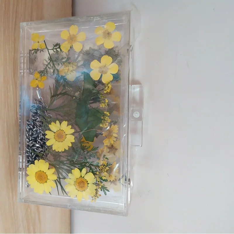 Women Evening Bags Flower Wedding Party Pearl Flower Bride Handbag Crossbody Clear Hard Box Clutch Transparent Chain Bag Women Evening Bags Flower Wedding Party Pearl Flower Bride Handbag Crossbody Clear Hard Box Clutch Transparent Chain Bag
