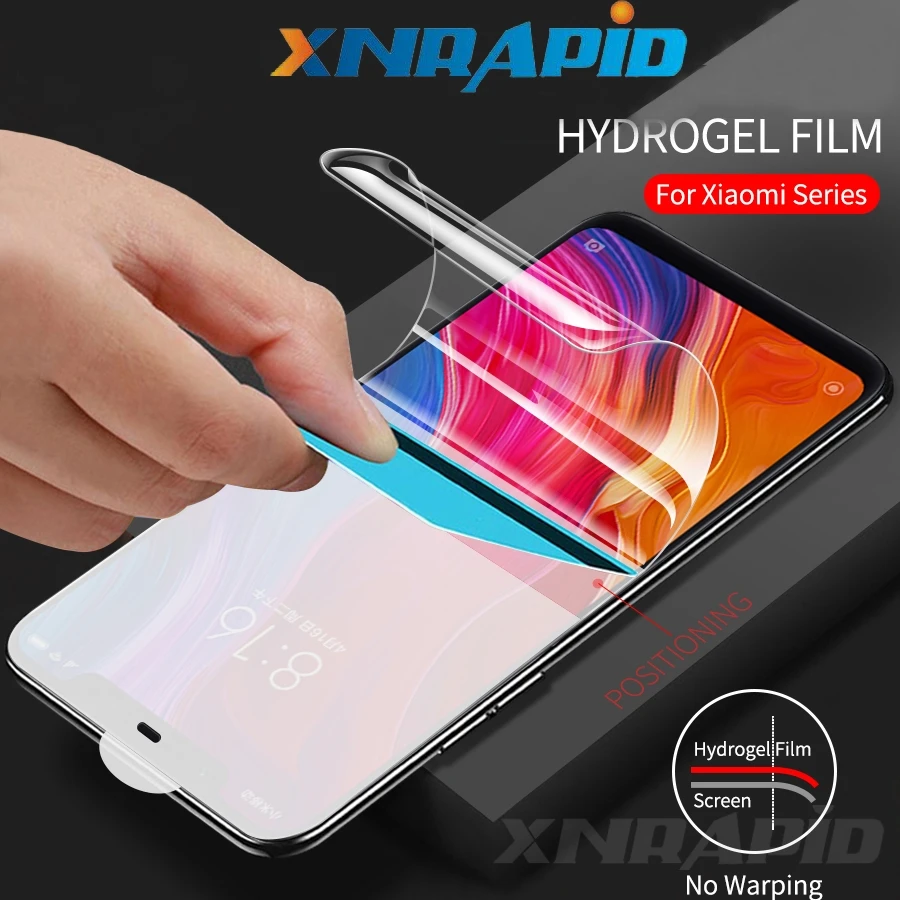 3D полное покрытие Защитная Гидрогелевая мягкая пленка для Xiaomi Redmi K20 Pro 7A защита