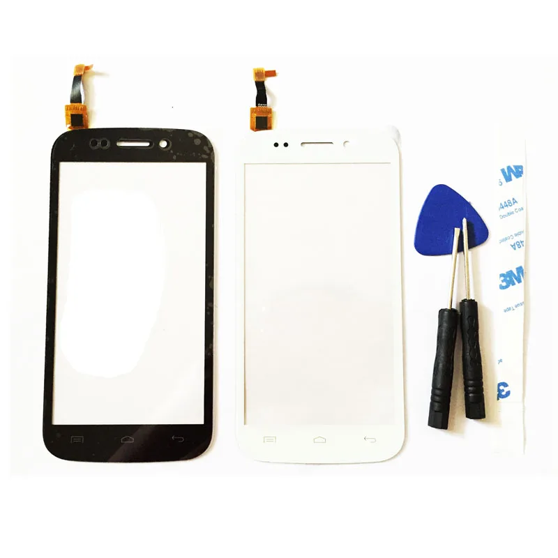 

New Original Touch Sensor Panel Glass For Wiko Stairway Front External Touch Screen Digitizer With Sticker+Tools