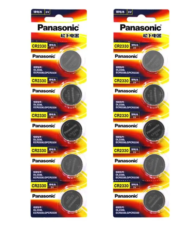 

20pcs/lot Panasonic CR2330 CR 2330 3V Lithium Button Battery Coin Cell Batteries For Toys Watches Alarm Clock
