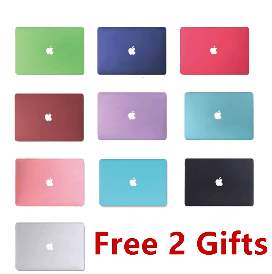 

Matte Case for Apple MacBook Air Pro Retina 11 12 13 15 with Touch Bar Cover for Mac book A1466 A1932 A1708 A1502 A1990 A1989
