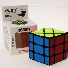 Новые Yongjun yj Фишер V2 3x3 Magic Cube Puzzle Cubo Magico Ребенка взрослые Логические развивающие игрушки