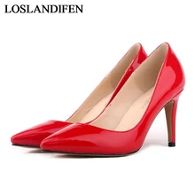 New Classics Pointed Toe Women Pumps 2018 Hot Sale High Heels Spring Thin Heels Zapatos Mujer Party Wedding Shoes NLK-B0065 New Classics Pointed Toe Women Pumps 2018 Hot Sale High Heels Spring Thin Heels Zapatos Mujer Party Wedding Shoes NLK-B0065
