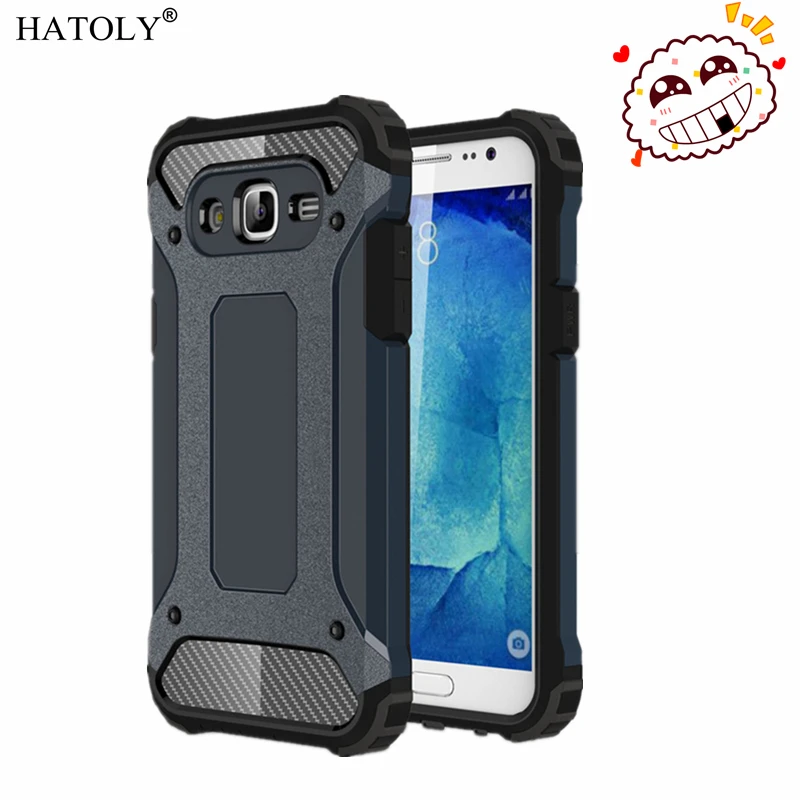 HATOLY чехол для Samsung Galaxy J5 2015 сверхпрочный армированный жесткий силиконовый J500 #