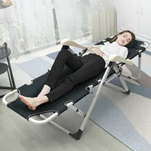 Экстра толстый двухтрубный открытый сад пляжное кресло складной обеденный отдых Сиеста стул домашний балкон кресло для отдыха