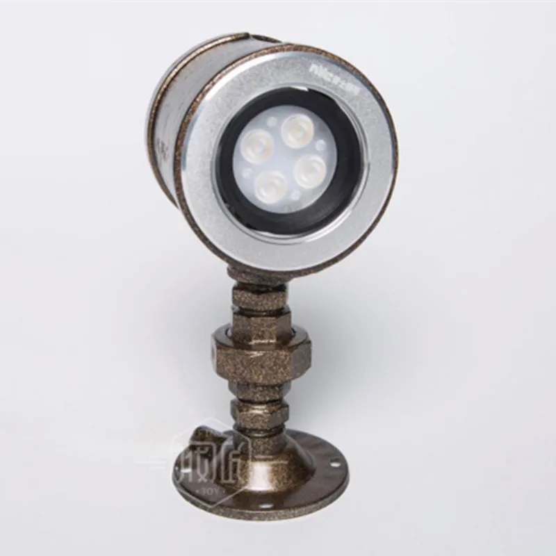 

RH Vintage Industrial Pipe Wall Lamps 5W LED Wall Light for Bar Restaurant Wall Fixtures Bedside Lighting