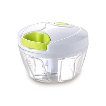 Portable Manual Vegetable Fruit Garlic Chopper Hand Pull Food Chopper Onion Nuts Grinder Portable Kitchen food Processor Mincer