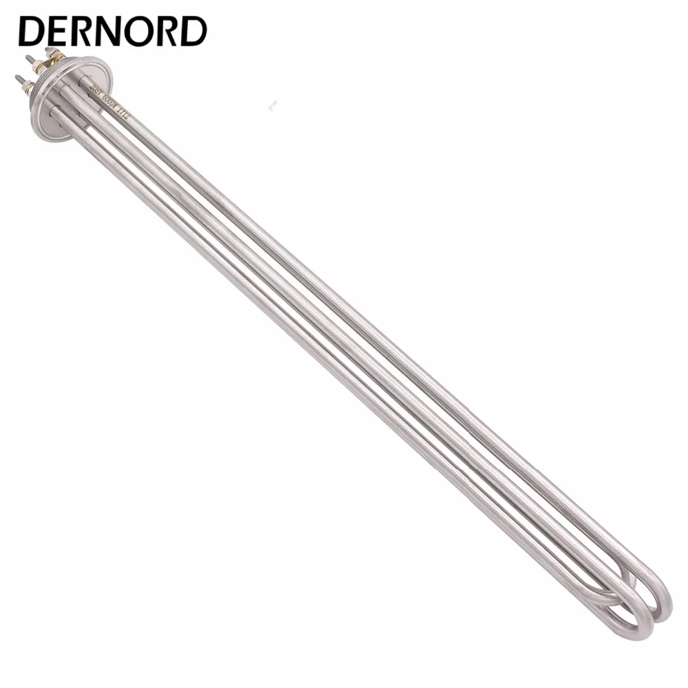DERNORD 208v 6000w Electric Immersion Brewing Heating Element with 2