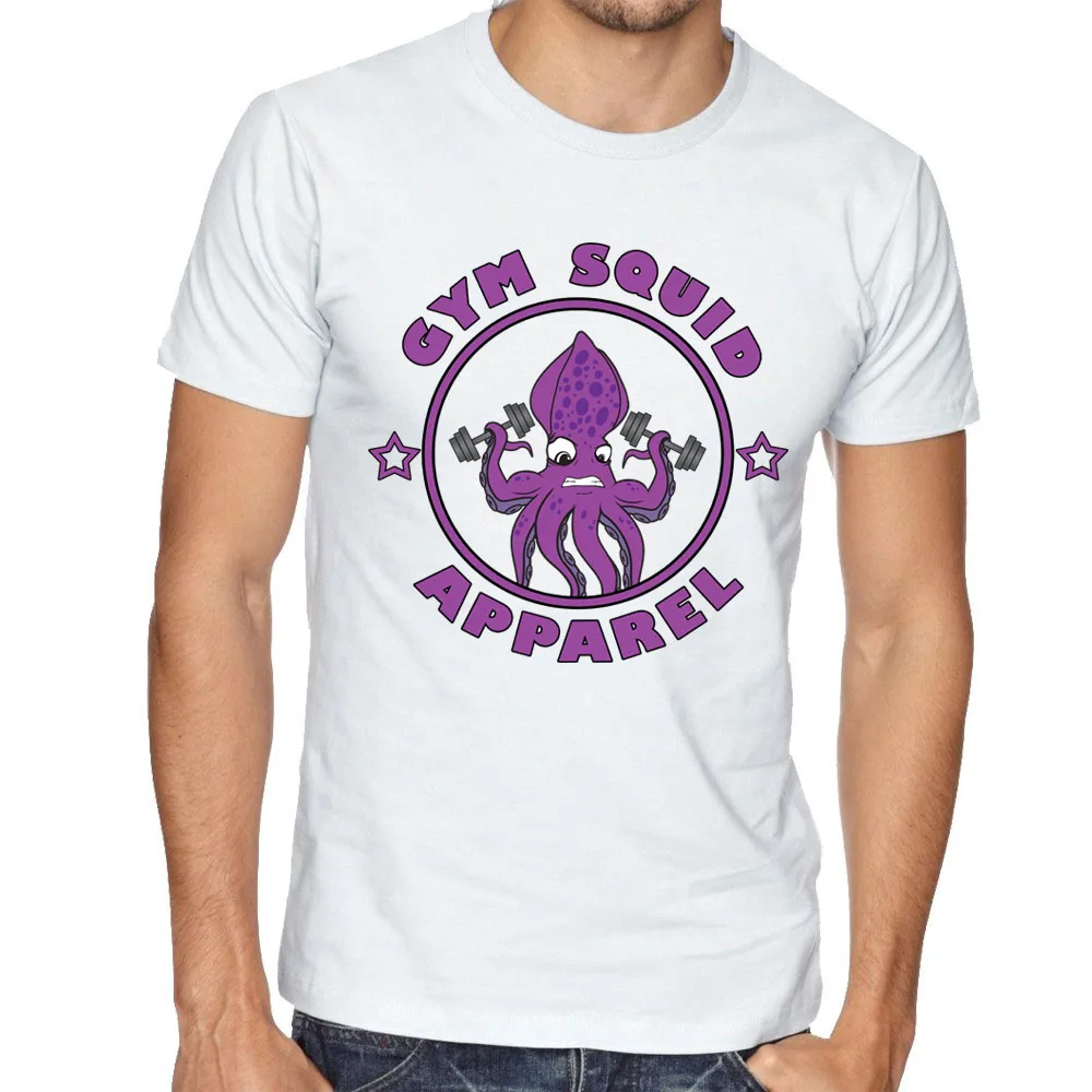 Fitness Strong Weightlifting Cotton Fashion Tops For Men Short Sleeve T