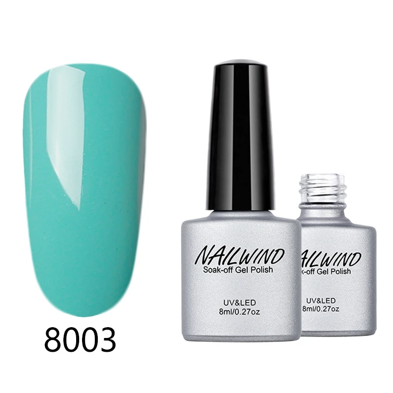 NAILWIND, 8 мл, чистый, 8001-8030 цветов, Гель-лак для ногтей, замачиваемый, УФ светодиодный, стойкий лак для ногтей, грунтовка, Гель-лак для ногтей - Цвет: 8003