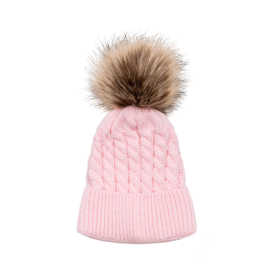 Molixinyu 2 шт./компл., детская вязаная шапка для новорожденных, теплая шапка, детская зимняя шапка+ шарф, комплект шапка для детей 0-2 лет