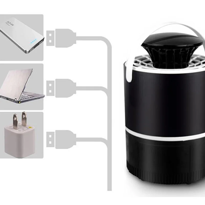 Electric Mosquito Killer lamp USB Electronics anti mosquito Trap LED Night Light Lamp Bug insect killer Lights Pest Repeller (12)