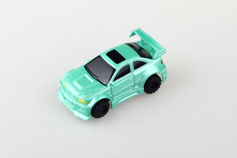 Индуктивный Танк модель автомобиля магический трек игрушки следующие по линии вы рисуете мини-автомобиль развития интеллекта детские игрушки FSWOB - Цвет: Green car