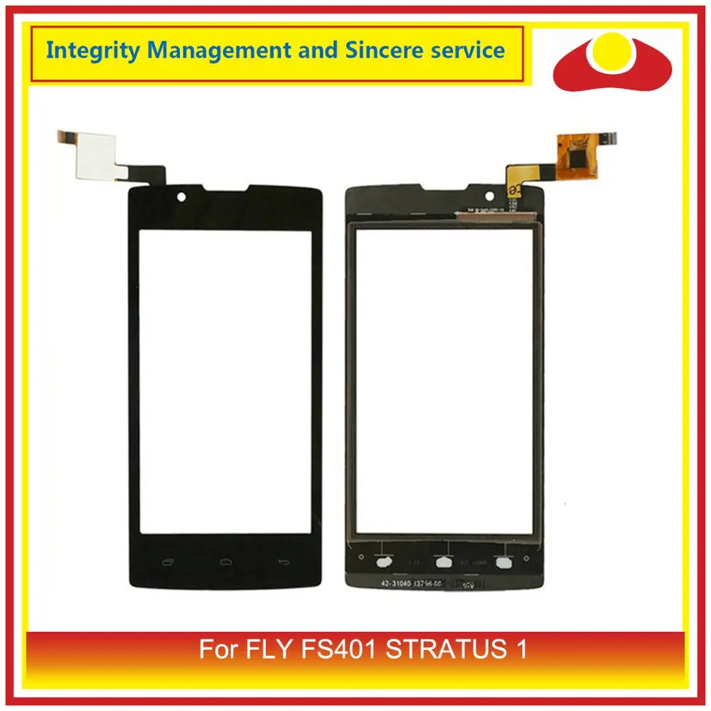 Оригинальный дигитайзер для FLY FS401 STRATUS 1 сенсорная панель Внешний стеклянный