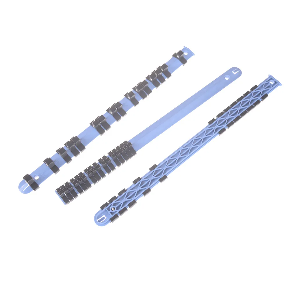 3 шт. Drive гнездо рельсы гнездо стойку 1/4 ''3/8'' 1/2 ''стены ключ хранения стойки держатель лотка полки промышленные домашней мастерской