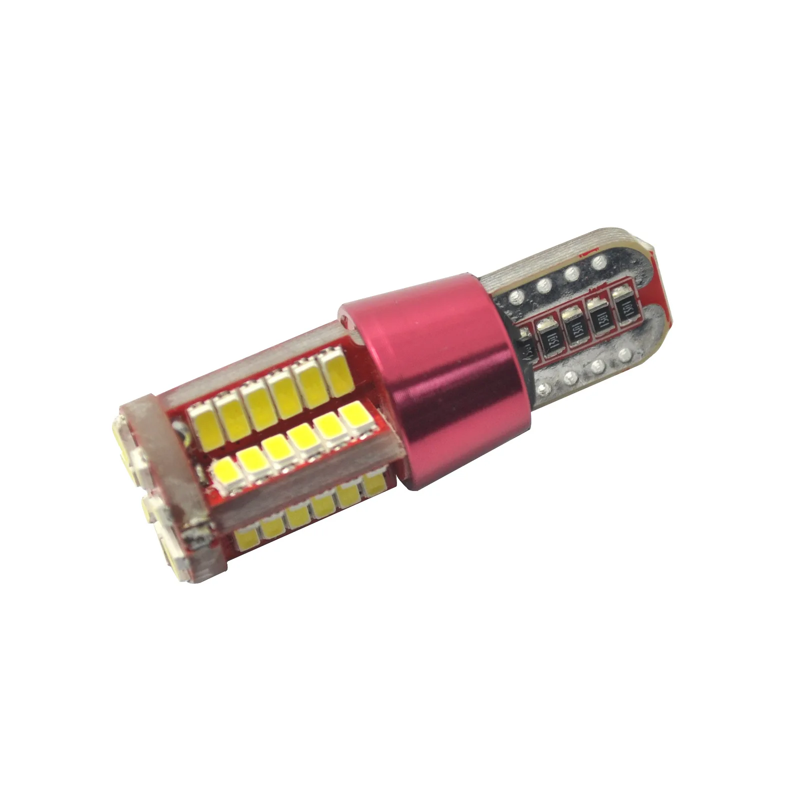 Горячая 2 шт Высоковольтная шина без ошибок 57SMD автомобильный Светодиодный Боковой габаритный фонарь клиновидные белые лампы BX