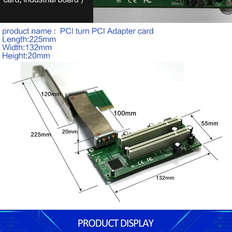 Кабель адаптера PCI-E PCI express для PCI mini pci-e x1 для x16 riser card