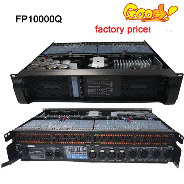 sound system amplificador de audio de potencia fp10000q 4 canales