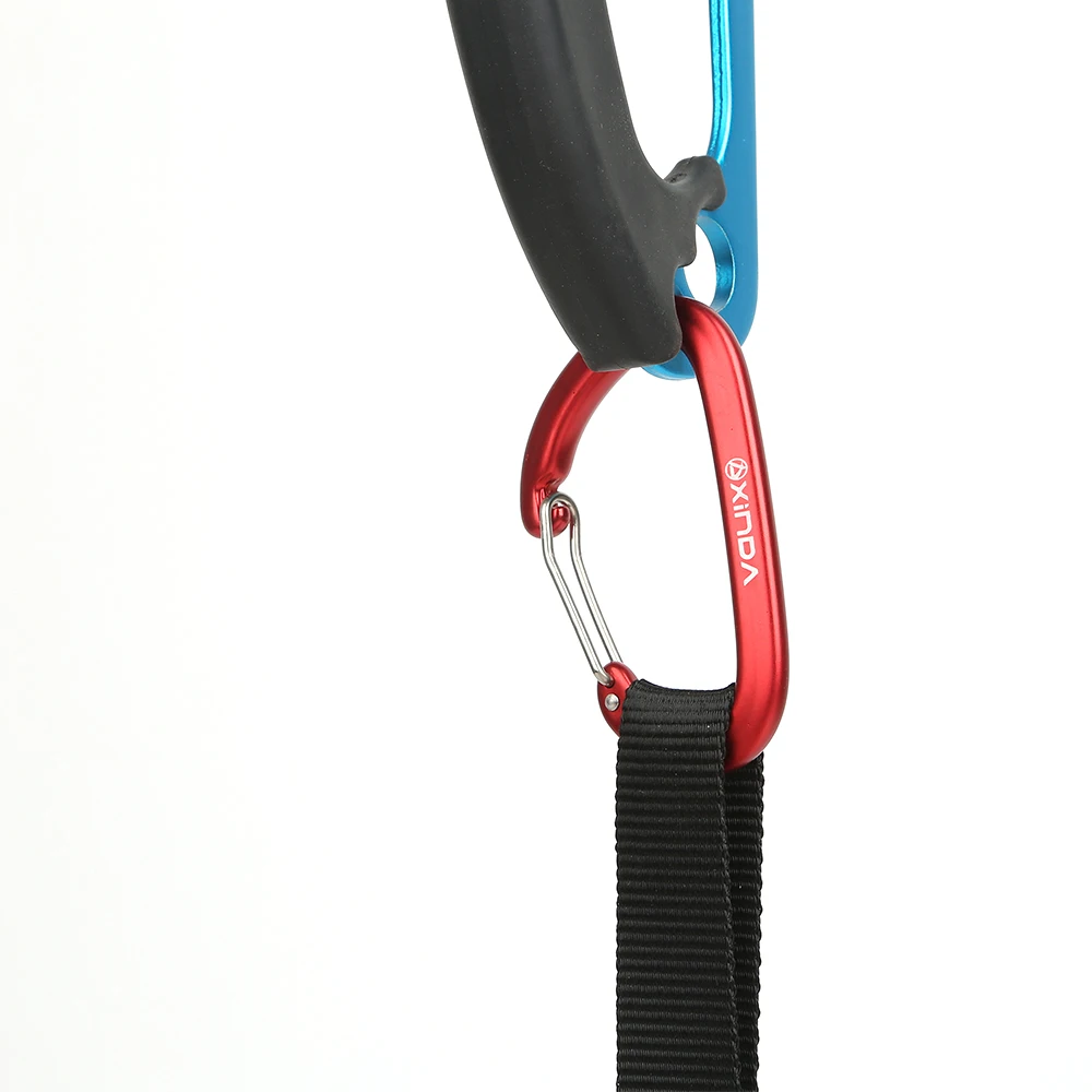 Professional Adjustable Webbing Foot Loop Climbing Polyester Foot Loop Ascender Belt Device Band Rock Climbing Equipment
