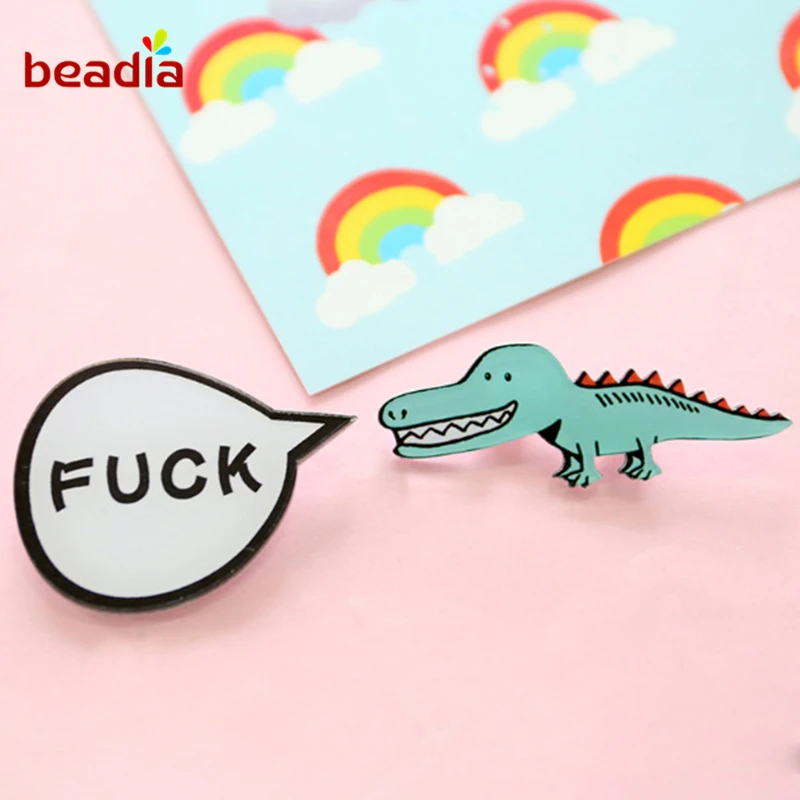Популярные значки аниме для одежды Kawaii акриловые модный значок булавка на рюкзак