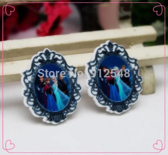 14101834 10pcs/lot 33*27mm flat back resin cartoon sister pattern diy holiday decoration craft scrapbooking | Дом и сад